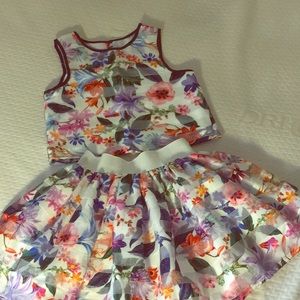 Pippa and Julie set -top and skirt